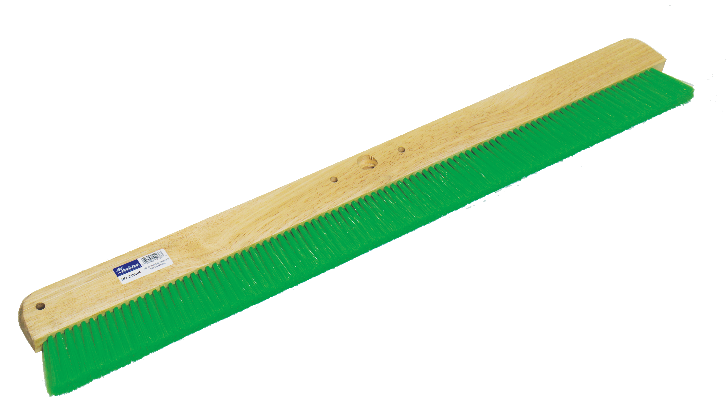 Concrete Broom-36in Green Poly Less Hdle - Texture Brooms